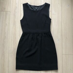 J. Crew Camille Mini Sleeveless Dress in Black Size 4P